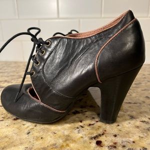 Miz Mooz Lace Up Heel
